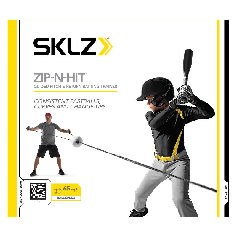 SKLZ Zip-N-Hit Swing Trainer - Black/White, 3 of 5