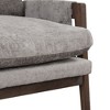 NicBex Accent Chair Rubberwood Frame Mid-Century Modern Lounge Chair Modern Reading Chair Comfy Chair for Living Room - 4 of 4