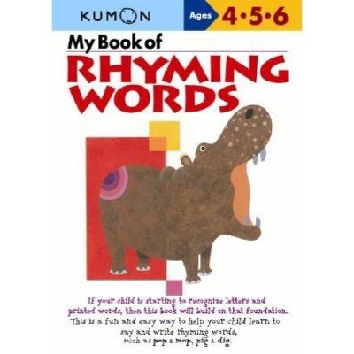 My Book of Rhyming Words - by  Kumon Publishing (Paperback)