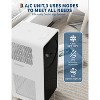 Acekool 14,000 BTU Portable Air Conditioner, 3-in-1 AC, Fan, Dehumidifier, for Room up to 700 Sq. Ft, Remote, Timer, Sleep Mode, Black+White - 4 of 4