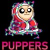 Junior's Design By Humans Comfy Christmas Pupper By Puppers T-Shirt - 2 of 3