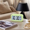 REGALWOVEN Digital Battery Powered Plastic Auto-Sensor Night Light Alarm Clock 5.3"L x 1.8"W x 3.0"H 1 Pc - 2 of 4