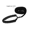 Unique Bargains Training Dog Leash with Foam Handle Leash 19.7ft Black 1 Pc - image 4 of 4