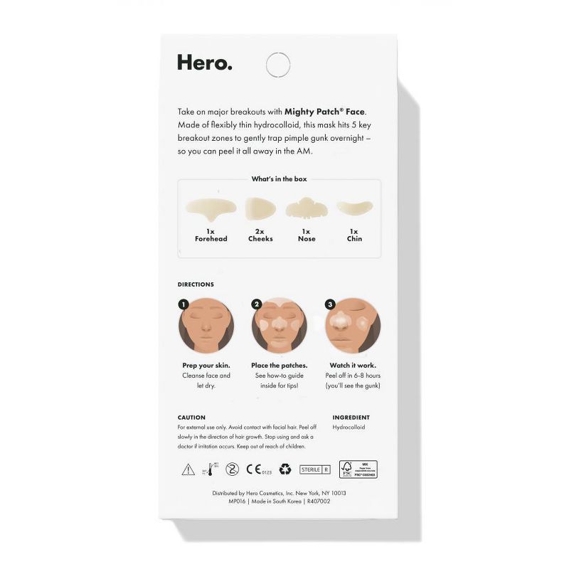 Hero Cosmetics Face Patch - 5ct, 3 of 13