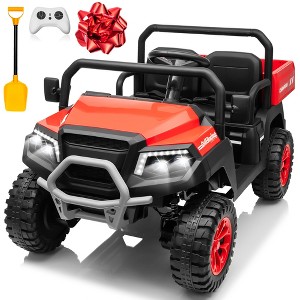 JOYRACER 24V 4WD Ride on Car w/800W Motors, 2 Seater, 2.4G Remote Control, 4 Wheeler, Pop Music, LED Light, 24 Volt Ride on Toys for Big Kids - 1 of 4
