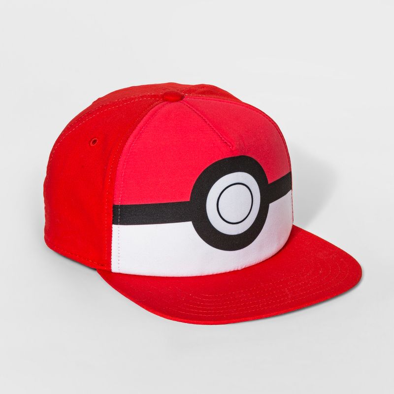 Kids&#39; Pokemon Baseball Hat - Red, 1 of 3