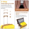 Gulches Luggage Sets 4 Piece Expandable Lightweight Suitcase with 360 Degrees Mute Spinner Wheels PP Durable TSA Lock Travel Luggage(14/20/24/28) - 2 of 4
