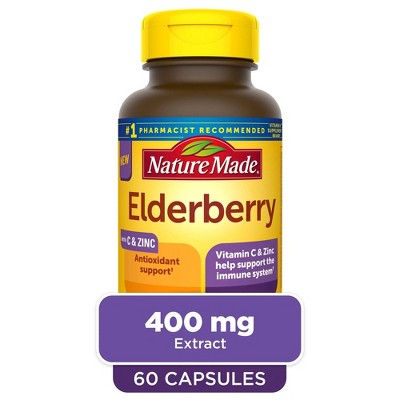 Nature Made Elderberry Capsules - 60ct