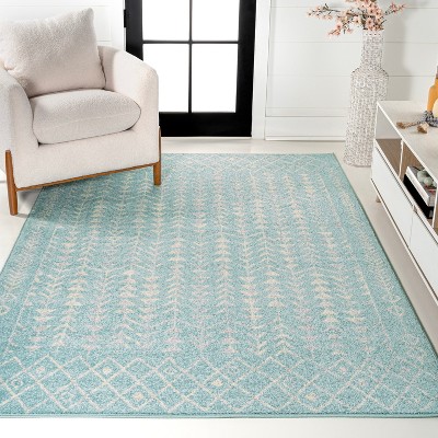 Ziri Moroccan Geometric Area Rug - JONATHAN Y
