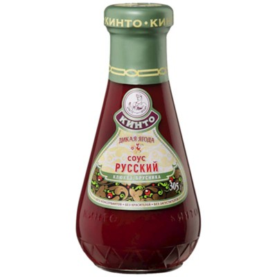 Kinto Berry Sauce 305g - Sweet and Sour Sauce Made from Cranberries and Cowberries – Perfect for Glazing, Marinating, or Dipp