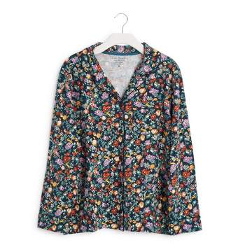 Vera Bradley Women' Fleece Teddy Fleece Pullover Soft Sky Pailey -  ShopStyle Tops
