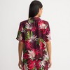 Lands' End Women's Rayon Short Sleeve Camp Shirt - 2 of 4