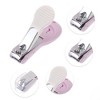 Unique Bargains Round Tail Nail Clippers 2.56"x1.06" 1 Pc - 3 of 4