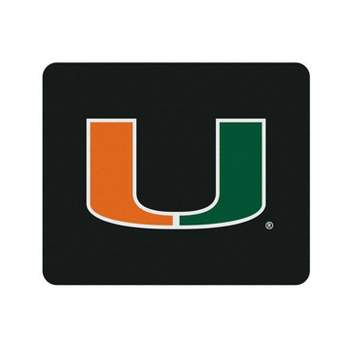 NCAA Miami Hurricanes Mouse Pad - Black