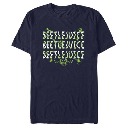 Men's Beetlejuice Trippy Logo Icons T-Shirt - image 1 of 4