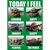 Men's Star Wars: The Mandalorian Grogu Today I Feel Scenes T-Shirt - 2 of 3