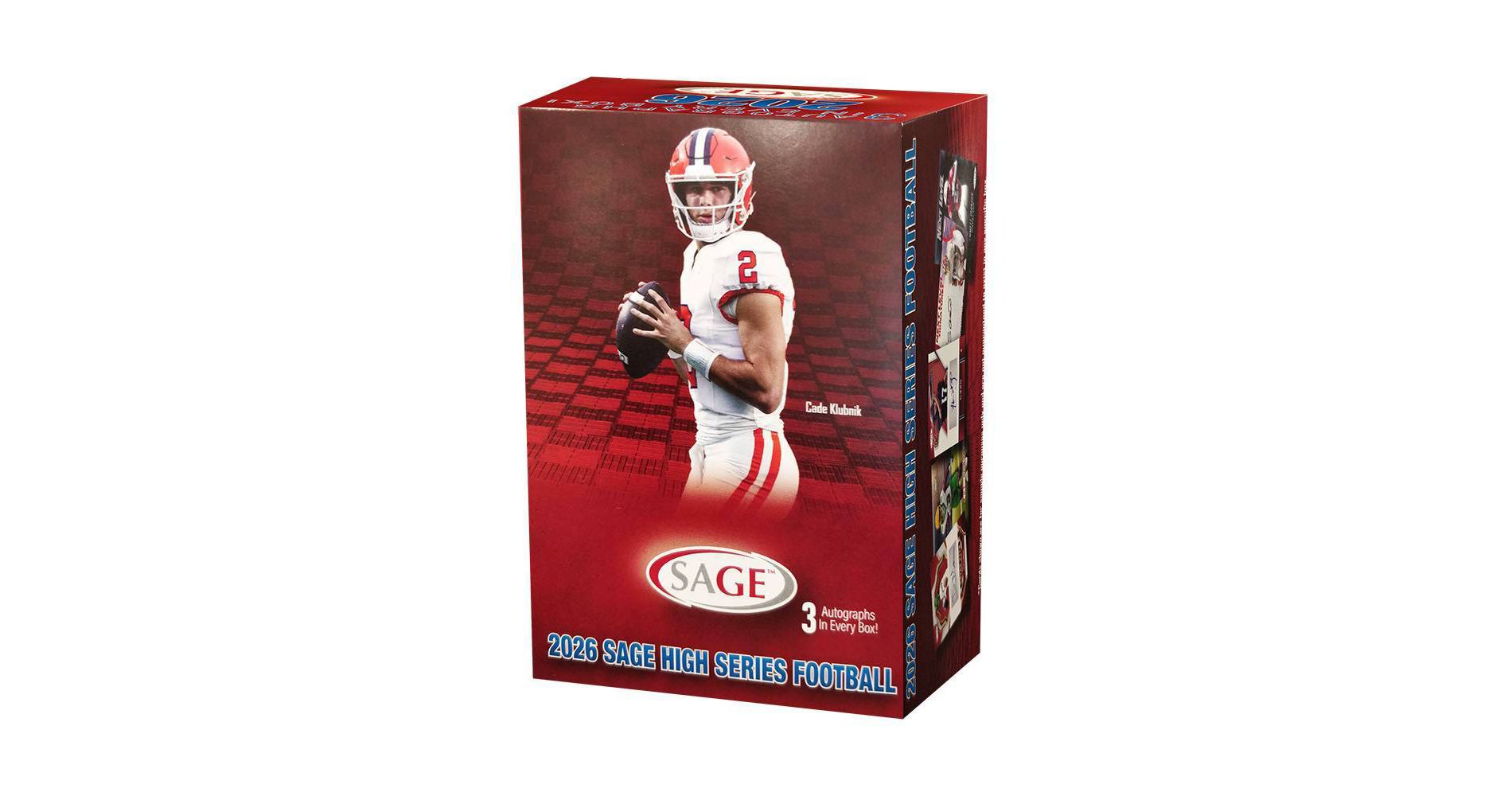 2026 Sage Hiigh Series Football Trading Card Blaster Box