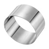Unique Bargains Stainless Steel Seamless Nonstick Mirror Coating Round Cake Ring - 3 of 4