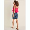 VENUS Womens Pleated Tie Sleeve Tank - 3 of 4