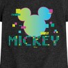 Girls' - Disney - 8 Bit Mickey Fitted Short Sleeve Graphic T-Shirt - 2 of 4