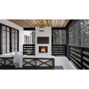 Urban Ambiance Luxury Farmhouse Outdoor Pendant 20.625''H x 16''W,  Midnight Black Finish,  Gilbert Collection, UHP1421 - 2 of 4
