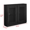39" Sideboard Buffet Cabinet, Fluted Hollowed Out Coffee Bar Cabinet, Accent Storage Cabinet, Kitchen Pantry Cabinet for Living Room Entryway - 4 of 4