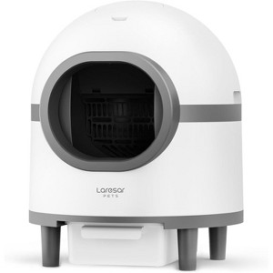 Laresar Pets Smart Self-Cleaning Cat Litter Box with App Control, 70L+9L Large Capacity, 100% Safe Design, Strong Odor Removal - 1 of 4