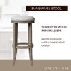 Maven Lane Eva Round Backless Swivel Kitchen Stool - 3 of 4