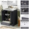 24'' Bathroom Vanity with Ceramic Sink Combo, Modern Freestanding Storage Cabinet - image 4 of 4