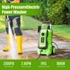 SUGIFT 3300PSI Electric Pressure Washer 2.0GPM Max, Green - 3 of 4