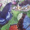 Hello Butterflies Lustre Garden Flag - 3 of 4