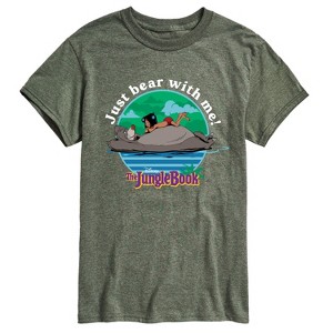 Men's - Disney - Mowgli and Baloo Just Bear With Me Short Sleeve Graphic T-Shirt - 1 of 4