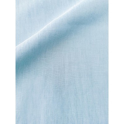 So Soft Light Blue Linen Euro Throw Pillow