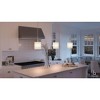 Urban Ambiance Luxury Cosmopolitan Pendant,  17"H x 8"W,  Palladian Gold Finish, UHP2633 - 2 of 4