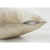 Tramull 18x18 Inch Decorative Throw Pillow with Insert, Modern Satin Finish Accent Pillow for Sofa & Bed - 3 of 4