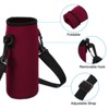 Unique Bargains Neoprene Portable Insulated Adjustable Strap Water Bottle 
Sling Bags 2 Pcs - 4 of 4