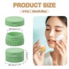 Unique Bargains Silicone Cream Leakproof Travel Decorative Jars 0.68oz 4 Pcs - 2 of 4