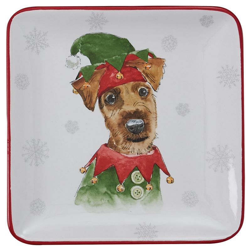 Park Designs Holiday Paws Salad Plate Set of 4, 5 of 7