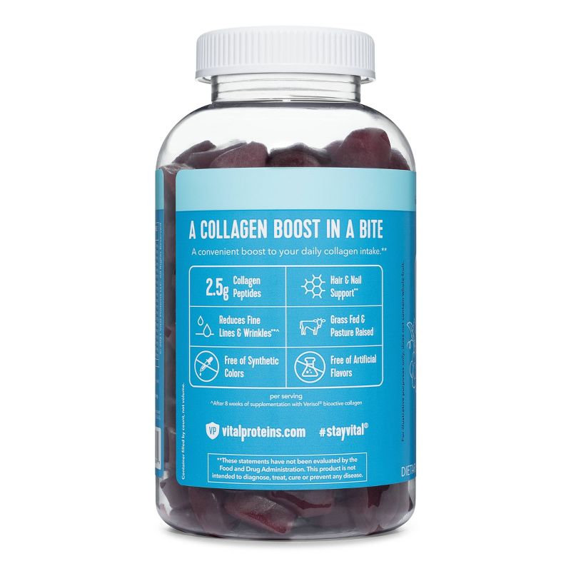Vital Proteins Collagen Gummies - 120ct, 3 of 16