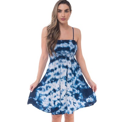 navy / white dress