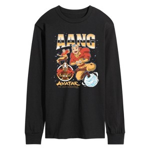 Men's - Avatar: The Last Airbender - Aang Collage Long Sleeve Graphic T-Shirt - 1 of 4