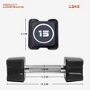 Square Dumbbells PU Coated Hand Weights for Exercises and Fitness Home Gym - 4 of 4