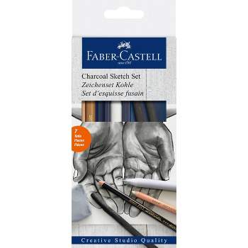Faber-Castell 7pc Charcoal Sketch Set