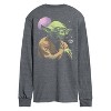 Men's - Star Wars - Yoda Film Still Long Sleeve Graphic T-Shirt - 2 of 3