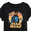 Women's - Star Wars - Lando Circle Oversized Graphic T-Shirt - 2 of 4