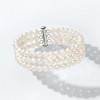Ross-Simons 5.5-6.5mm Cultured Pearl 3-Strand Bracelet With Sterling Silver - 3 of 4