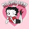 Junior's Women Betty Boop No Cupid Zone T-Shirt - 2 of 4