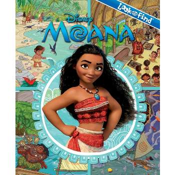 Disney Moana: Look and Find - by  Pi Kids (Hardcover)