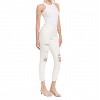 Women's Exhilaration High Rise Distressed Button Fly Skinny Jeans - FLYING MONKEY - 2 of 4