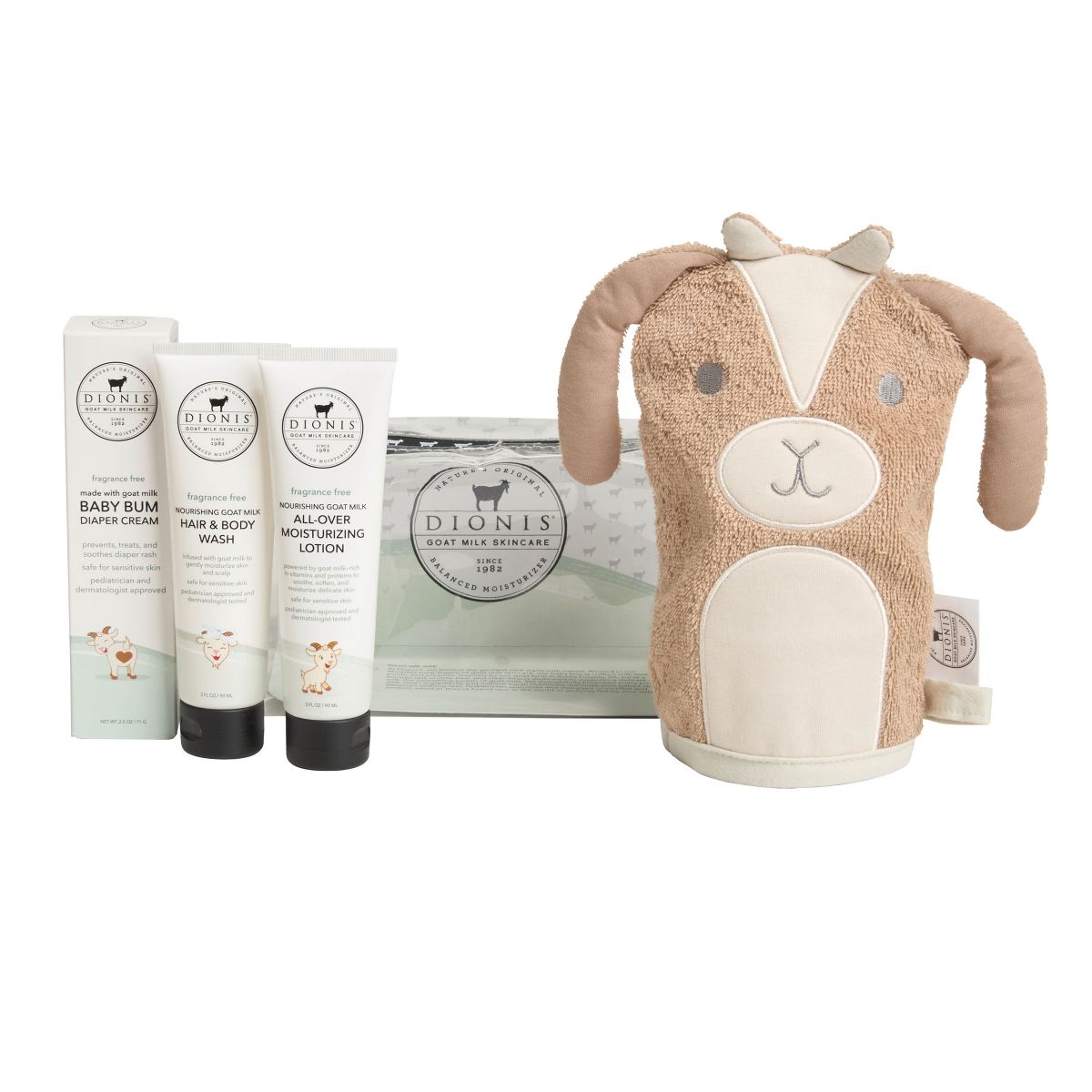Baby Fragrance Free Goat Kit, 5pc